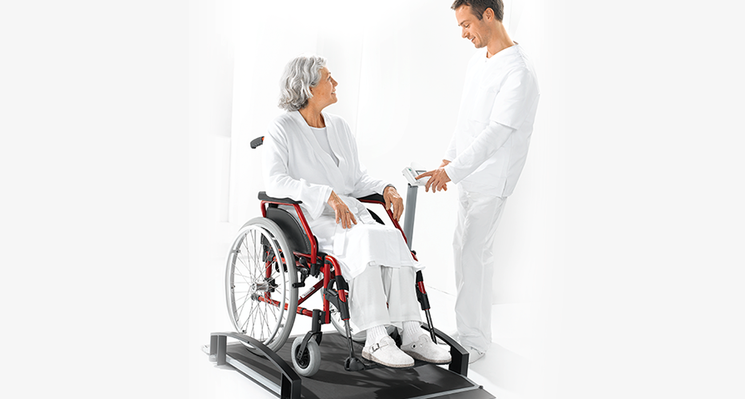 seca 664 - EMR-validated wheelchair scale #2