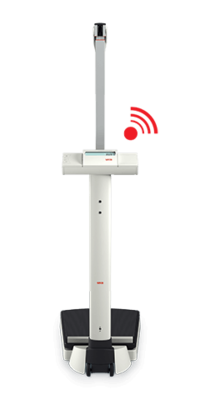 seca 703 s - EMR-validated column scale with stadiometer and 660 pounds capacity #2